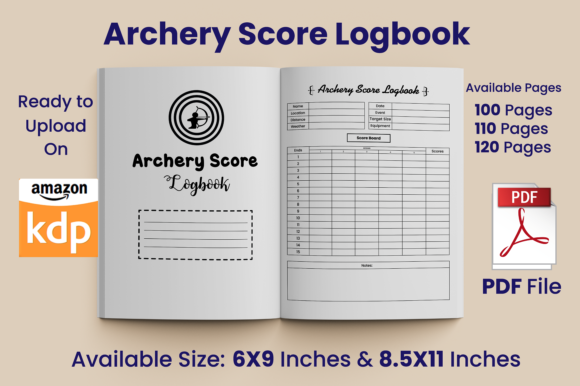 Download Archery Score Logbook KDP Interior - Premium Resources