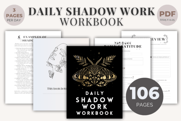 Download Daily Shadow Work Workbook + Ebook - Workbook Collection