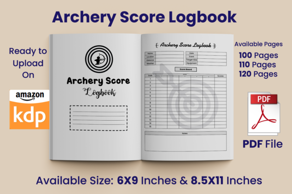 Download Archery Score Logbook KDP Interior - Premium Resources