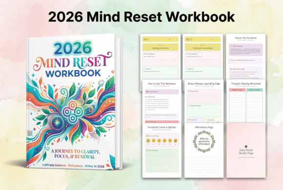 Download 🧠2026 Mind Reset Workbook✨🌿 - Workbook Collection