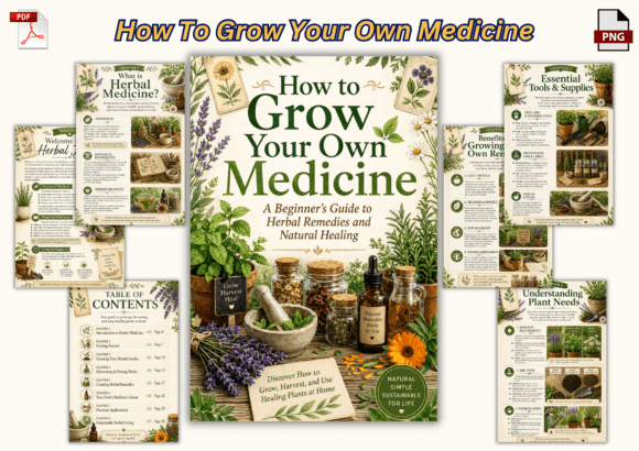 Download How to Grow Your Own Medicine Workbook - Premium Resources